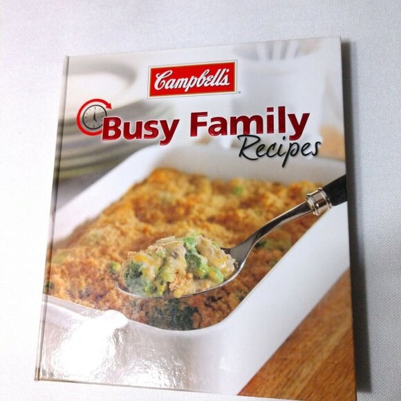 Other - Campbell's Busy Family Recipes Recipe Cookbook Hardcover Spiral Bound